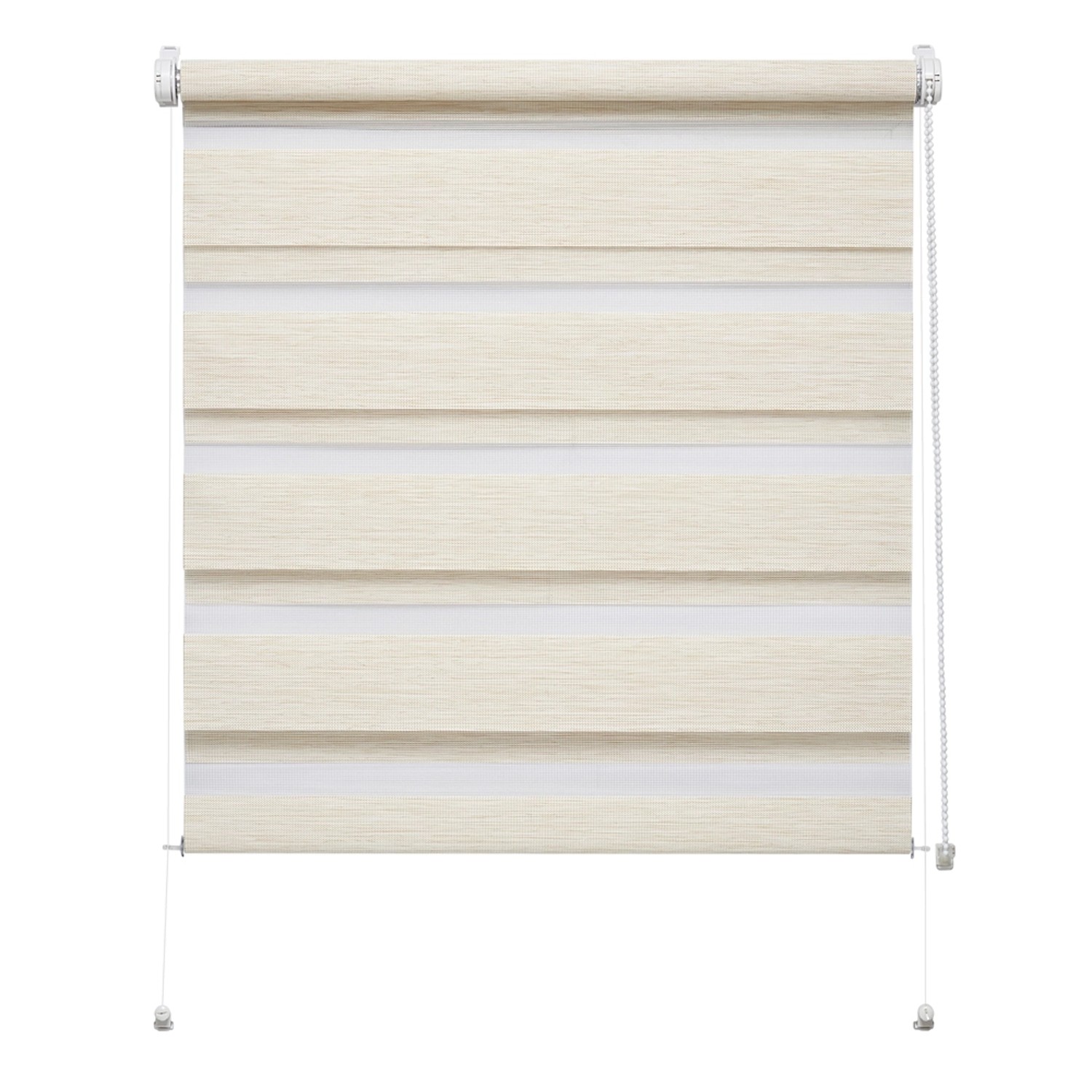 Mini roleta ZEBRA NATURE Dzień/Noc kremowa 80 cm x 150 cm