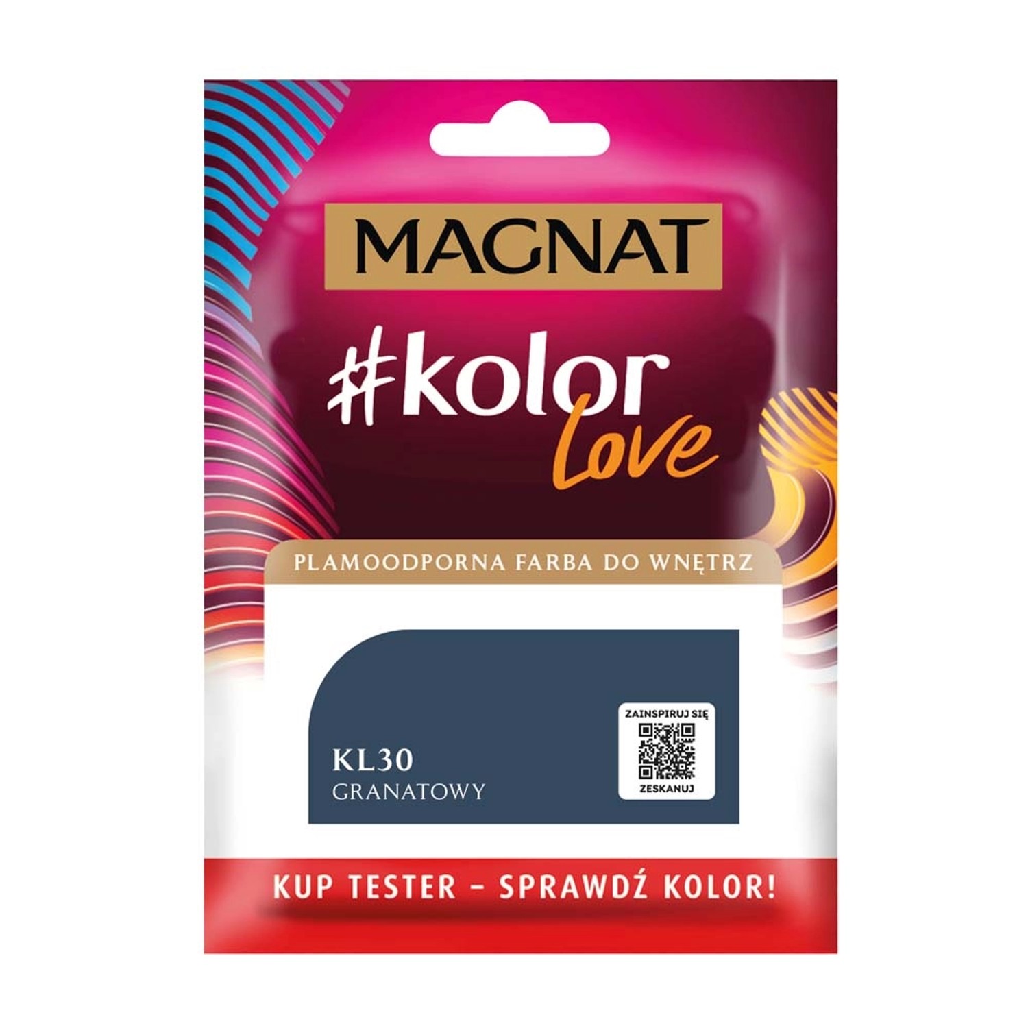 Tester farby Magnat KolorLove granatowy - 25 ml
