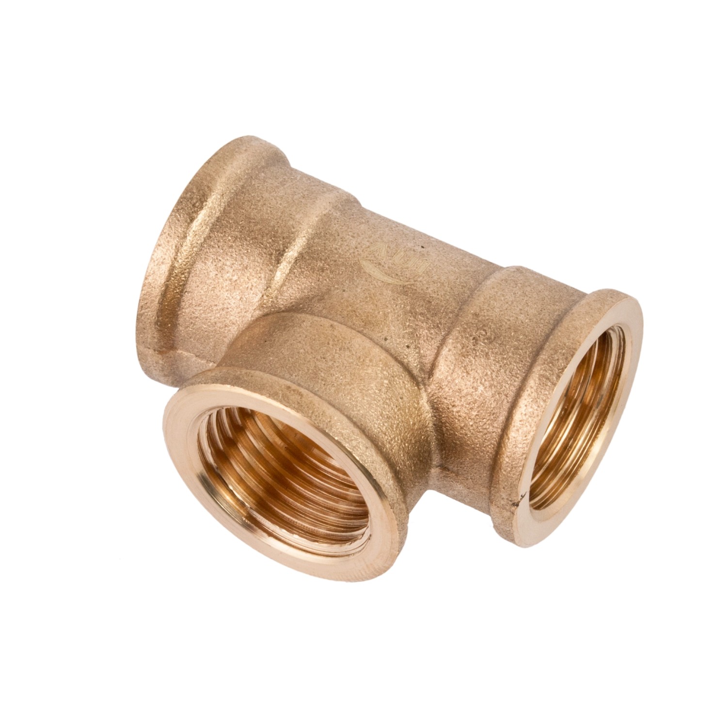 Invena Trójnik GW mosiądz 1/2"