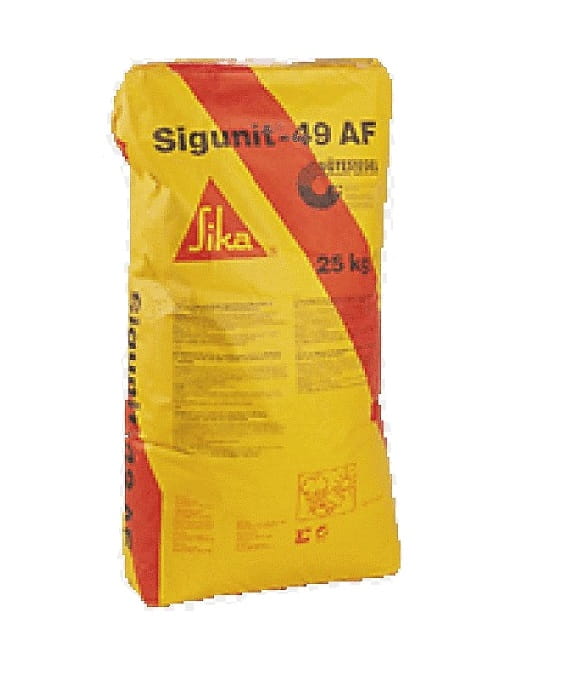 DOMIESZKA DO BETONÓW NATRYSKOWYCH SIKA SIGUNIT 49 AF 25kg
