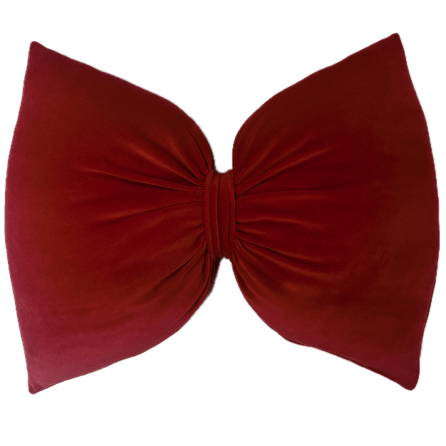 Dekoracyjna poduszka świąteczna Kokarda 50x40cm LU