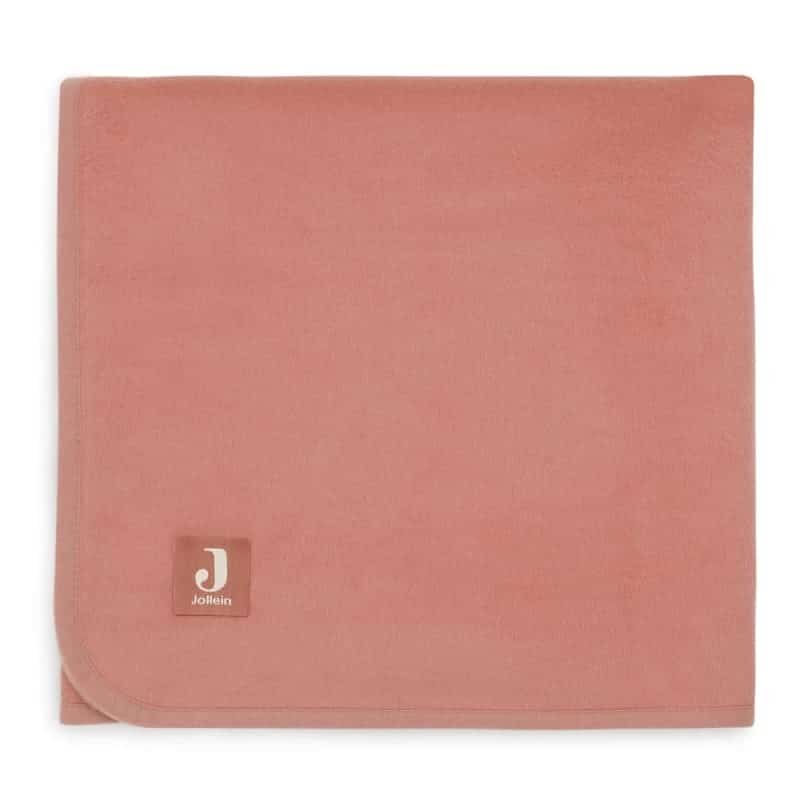 Jollein kocyk do wózka fotelika i kołyski 100x75 cm CRIB Rosewood BBTB