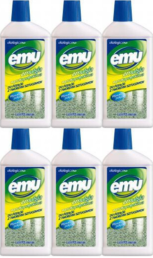 6x Emulsja do podłóg Emu 450g