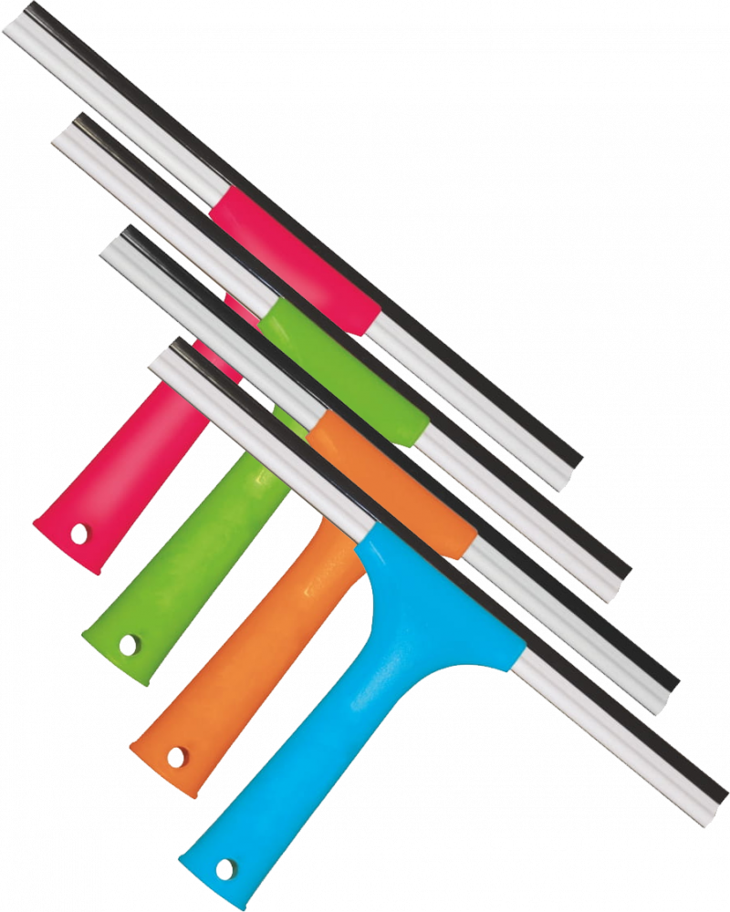 4x Ściągaczka do wody York, 30 cm, mix kolorów