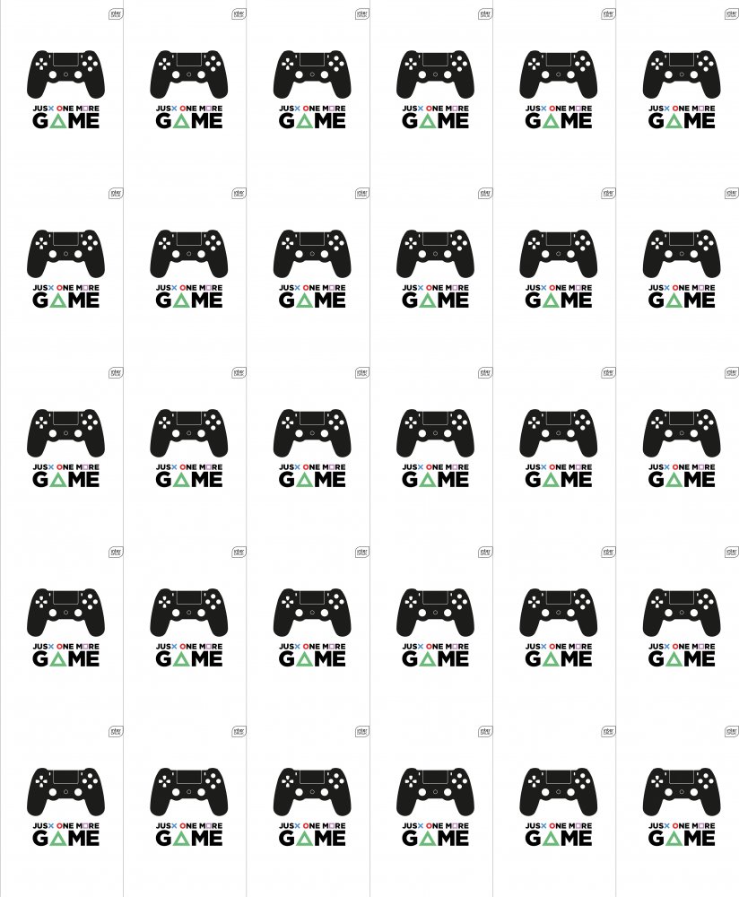 50x Zeszyt do słówek w kratkę Interdruk, A6, 16 kartek, mix wzorów