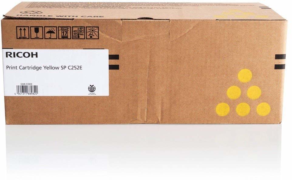 Toner Ricoh (407534), 4000 stron, yellow (żółty)