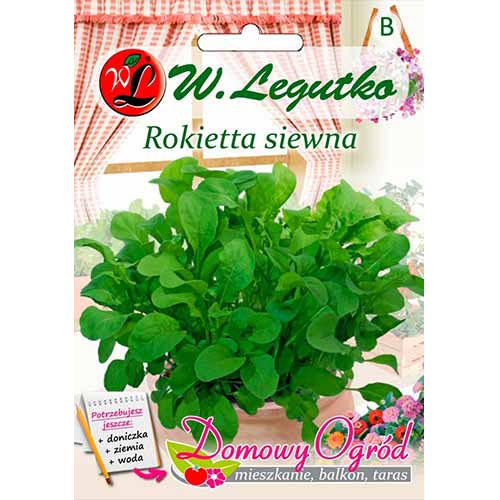 1 pac, Rucola Rocket Legutko - Semințe: Mod de ambalare: 0.5 g