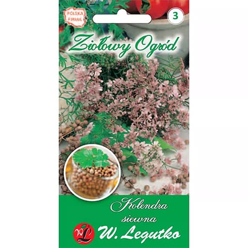 1 pac, Coriandru - Semințe: Mod de ambalare: 3 g