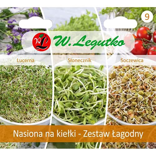 1 pac, Germeni - Amestec Delicatețe, pachet cu 3 soiuri - Semințe: Mod de ambalare: 1 pac