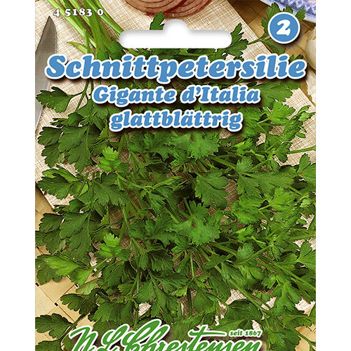 1 pac, Pătrunjel de frunze Gigante d ́Italia - Semințe: Mod de ambalare: 1 pac