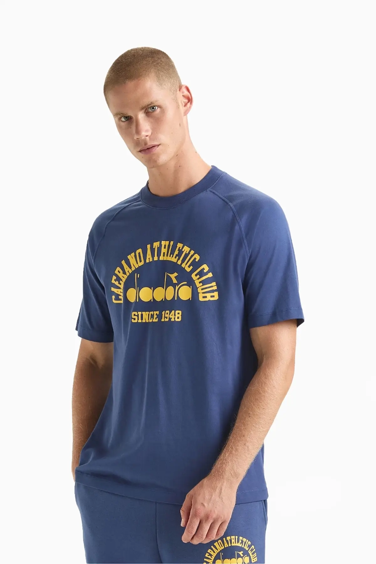 Koszulka Diadora Athletic Club - Granatowy