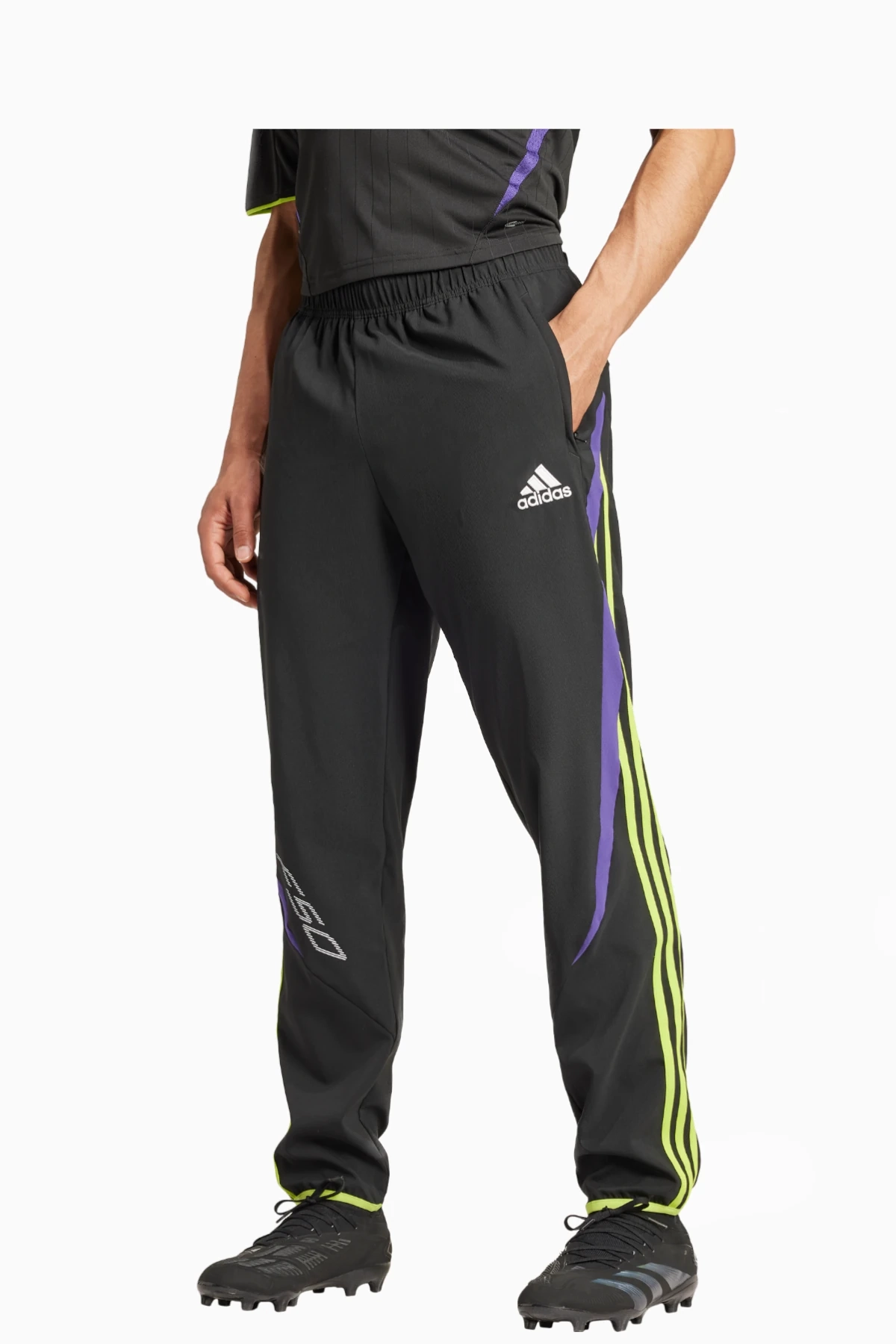 Spodnie adidas F50 Woven - Czarny