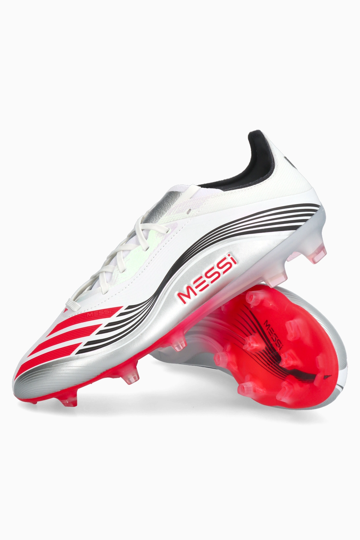Korki adidas F50 Pro Messi FG - Srebrny