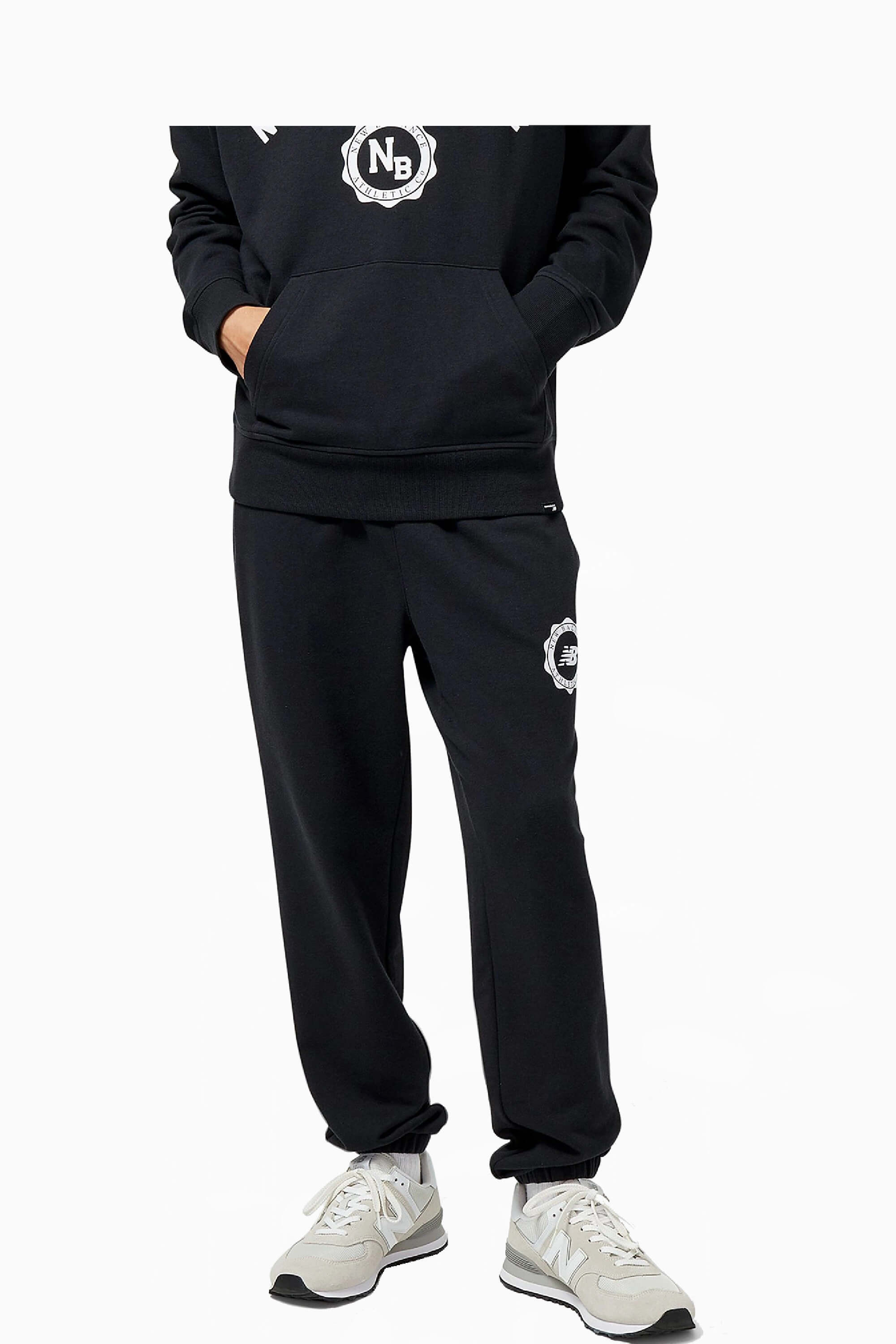 Spodnie New Balance Athletics - Czarny