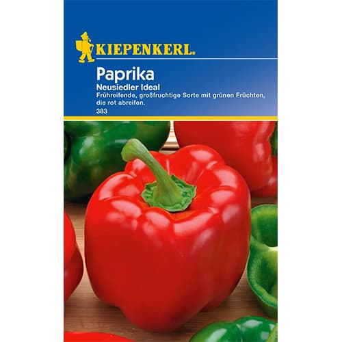 1 szt, Kaliforniai paprika Neusiedler Ideal - Magok: Mod de ambalare: 1 db