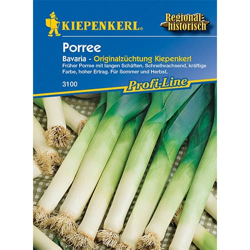 1 szt, Porree Bavaria - Samen: Ilość w opakowaniu: 1 Stück