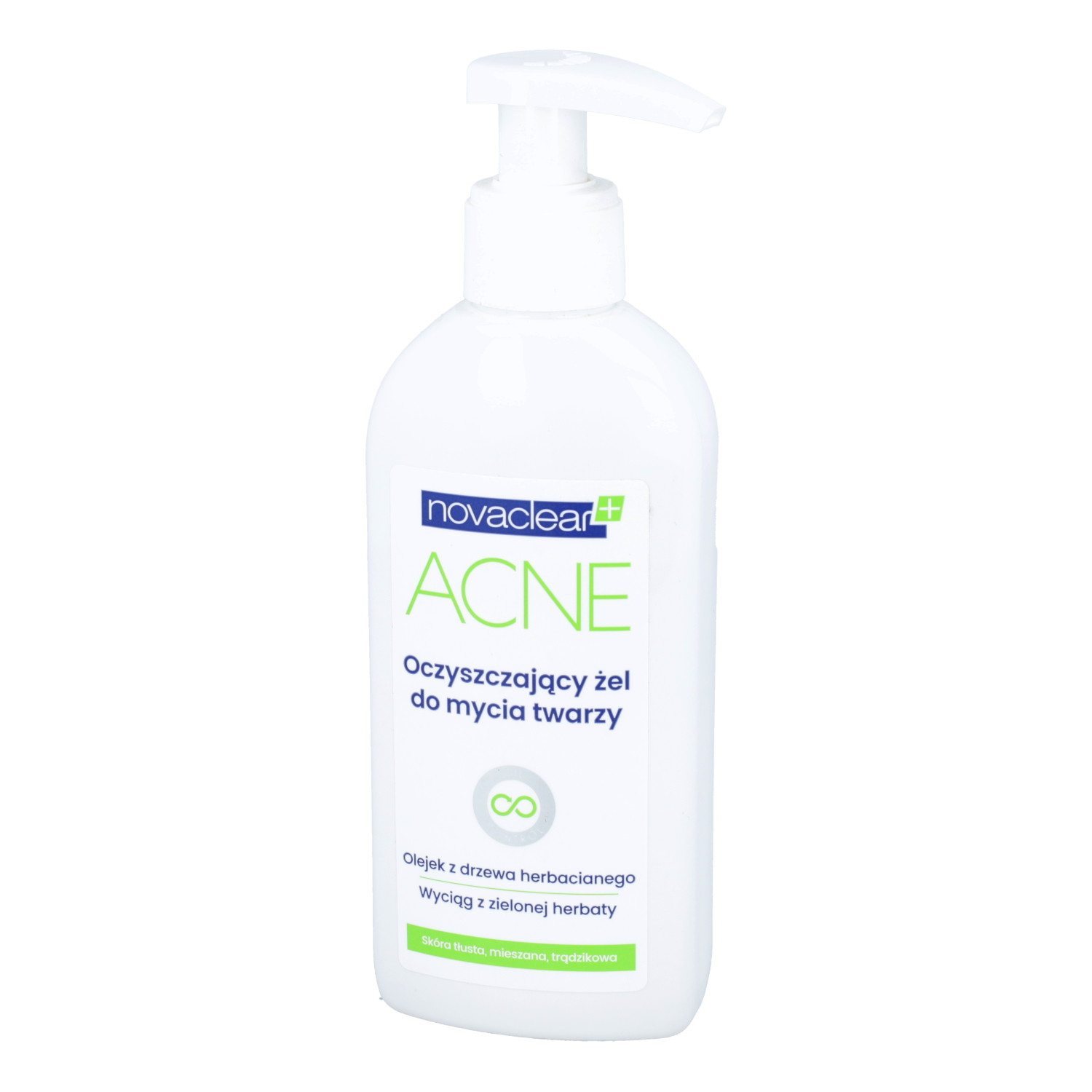 Novaclear acne - żel oczyszczający do mycia twarzy, 150 ml
