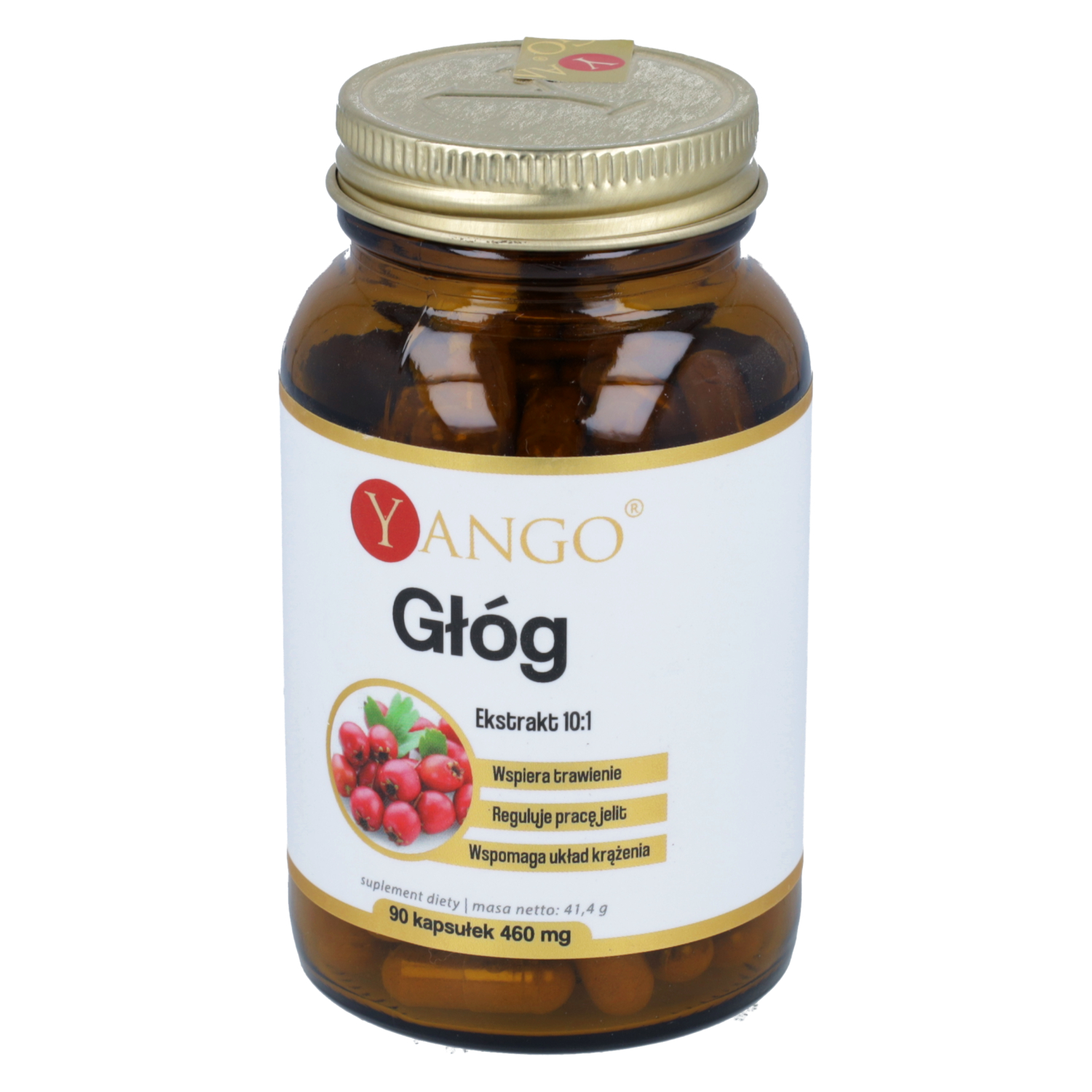 Yango głóg, 90 kapsułek