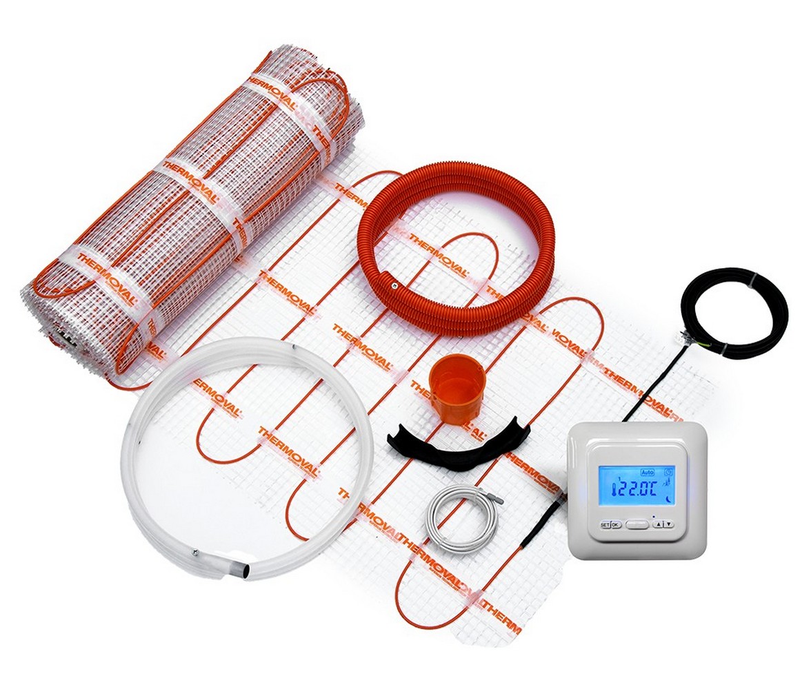 Thermoval TV TO mata grzewcza z termoregulatorem 5 m2 170 W/m2