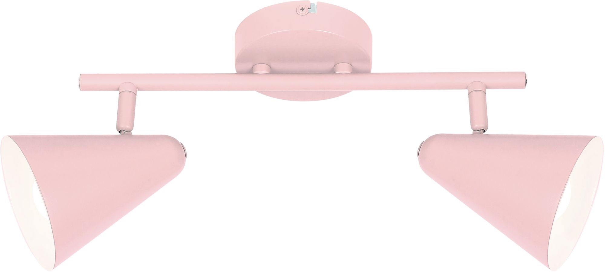 Candellux Amor lampa podsufitowa 2x40W różowa 92-68798