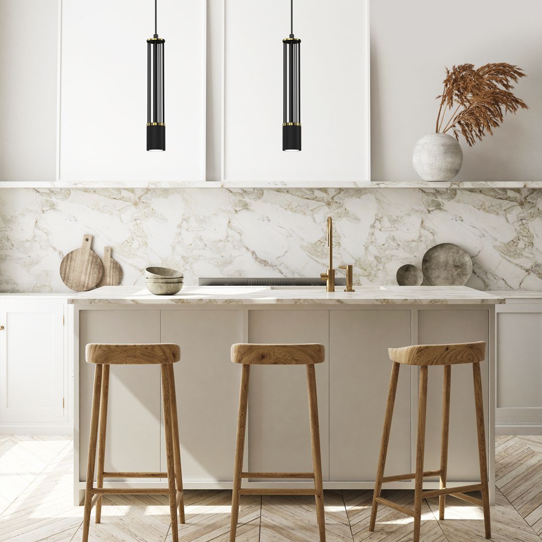 Milagro Estilo lampa wisząca 1x40W czarna MLP8409