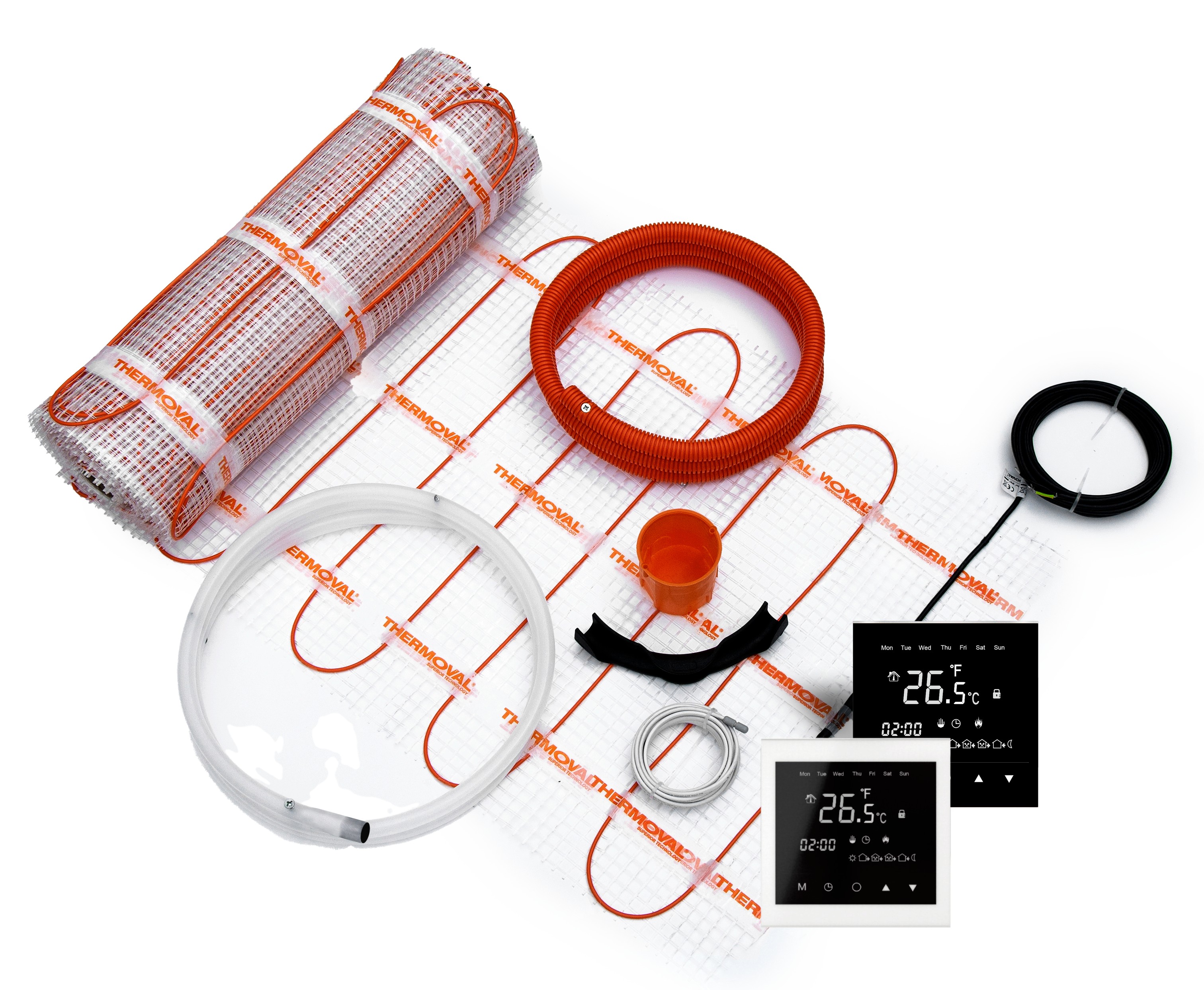 Thermoval TV TO mata grzewcza z termoregulatorem 20 m2 150 W/m2