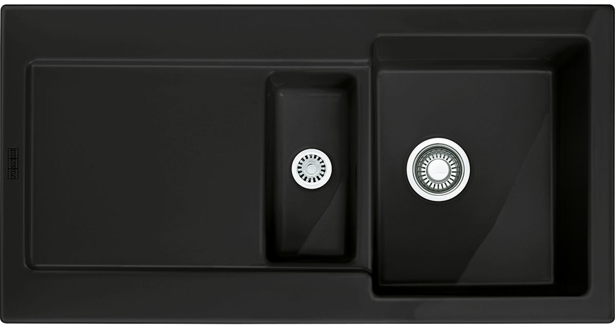 Franke Maris MRK 651-100 zlewozmywak ceramiczny 100x51 cm Fraceram czarny mat 124.0442.554