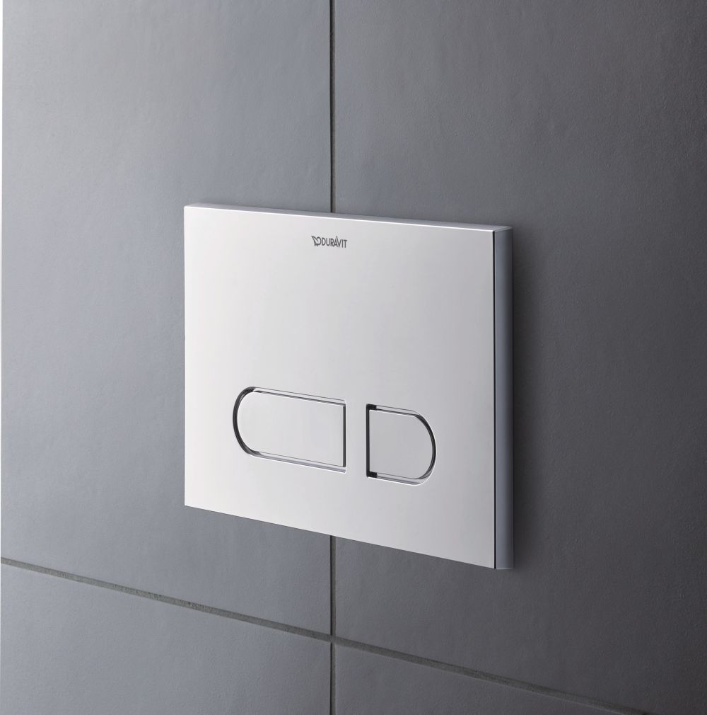 Duravit DuraSystem A1 przycisk spłukujący do WC chrom WD5001021000 - Wysyłka w 24h