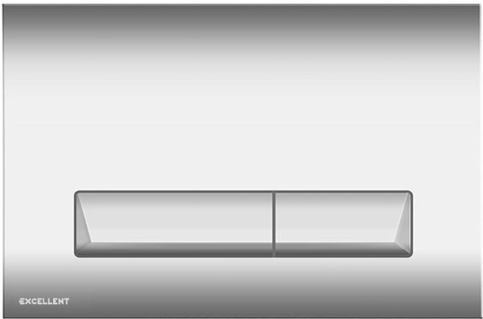 Excellent Platto przycisk spłukujący do WC chrom INEX.PL230.150.CR