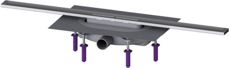 Kessel Linearis Infinity odpływ liniowy prysznicowy 80 cm stal nierdzewna szczotkowana 45300.08