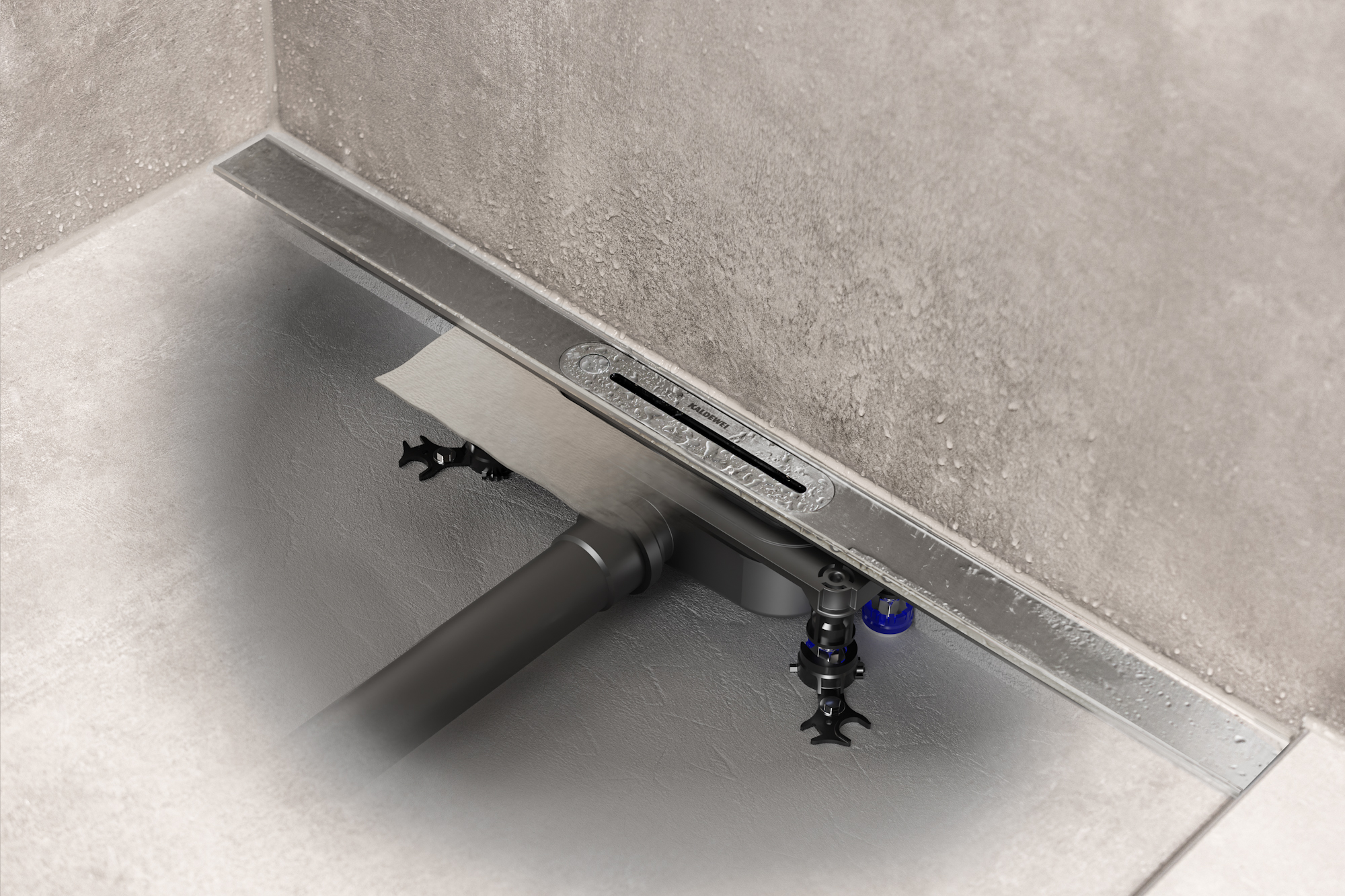 Kaldewei FlowLine Zero ruszt odpływu liniowego 120 cm model 2401 stal nierdzewna szczotkowana 940100010930