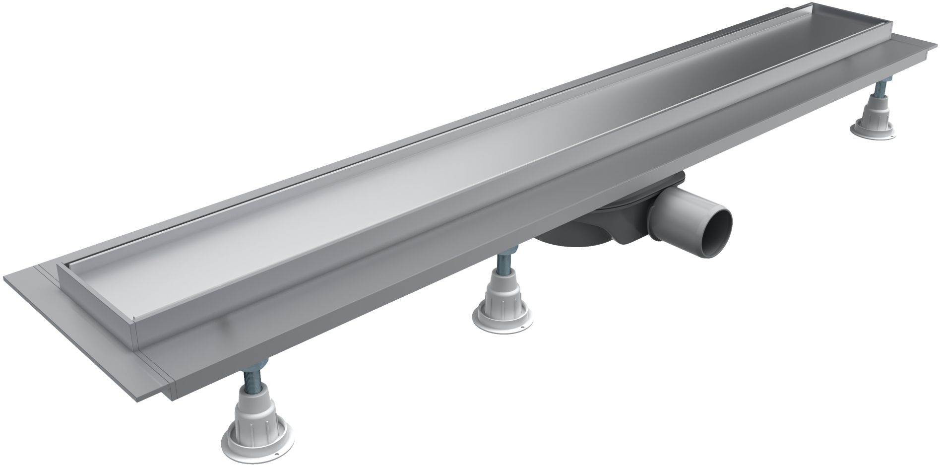 Schedpol Base-Low odpływ liniowy 60 cm z rusztem do zabudowy OLP60/ST-LOW