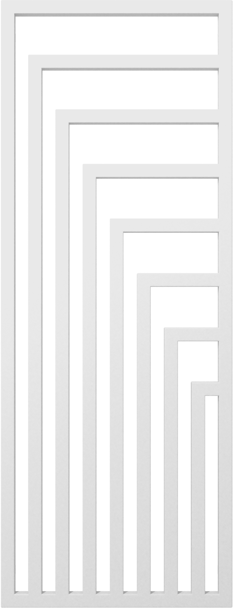 Terma Angus V grzejnik łazienkowy 114x36 cm biały WGANG114036K916ZX