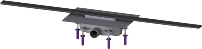 Kessel Linearis Infinity odpływ liniowy prysznicowy 120 cm czarny szczotkowany 45202.12