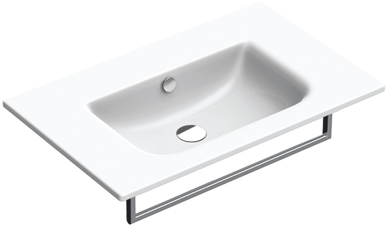 Catalano Sfera umywalka 80x50 cm prostokątna ścienna biała 0720810001