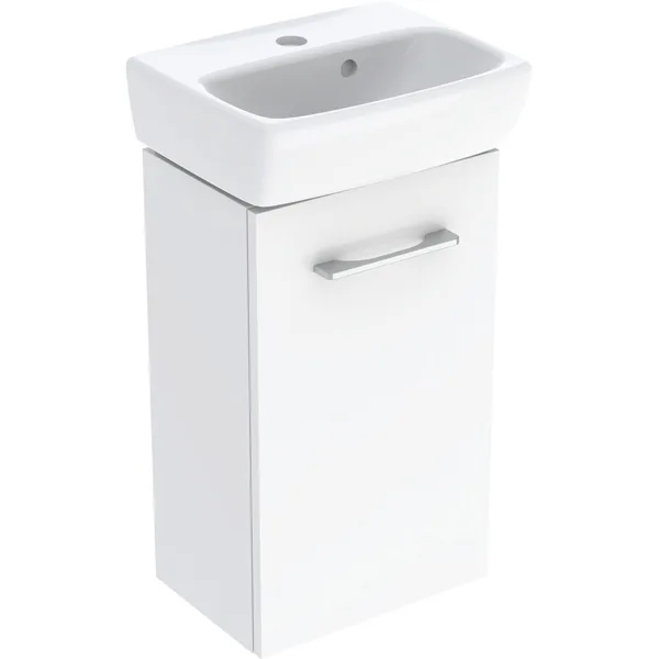 Geberit Selnova Square szafka 45 cm wisząca z umywalką biały 502.746.00.1