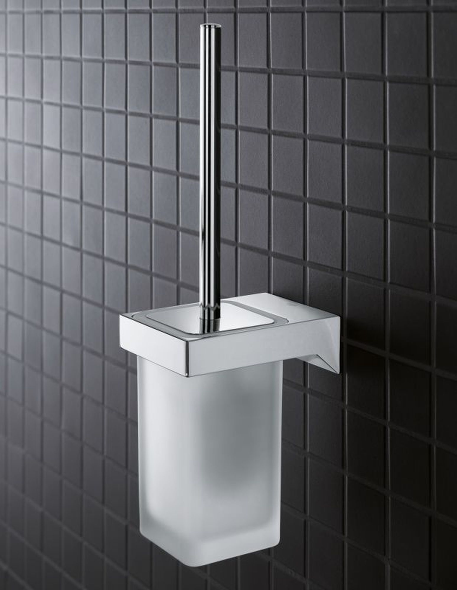 Grohe Selection Cube szczotka toaletowa kompletna szkło/chrom 40857000