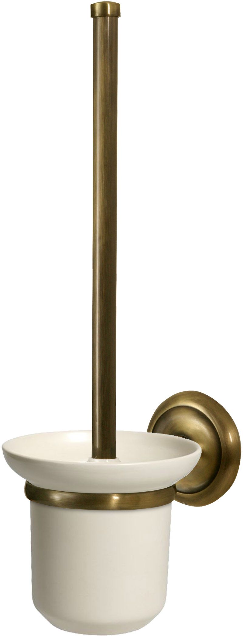 Bisk Deco szczotka toaletowa mosiądz 00412 - Wysyłka w 24h