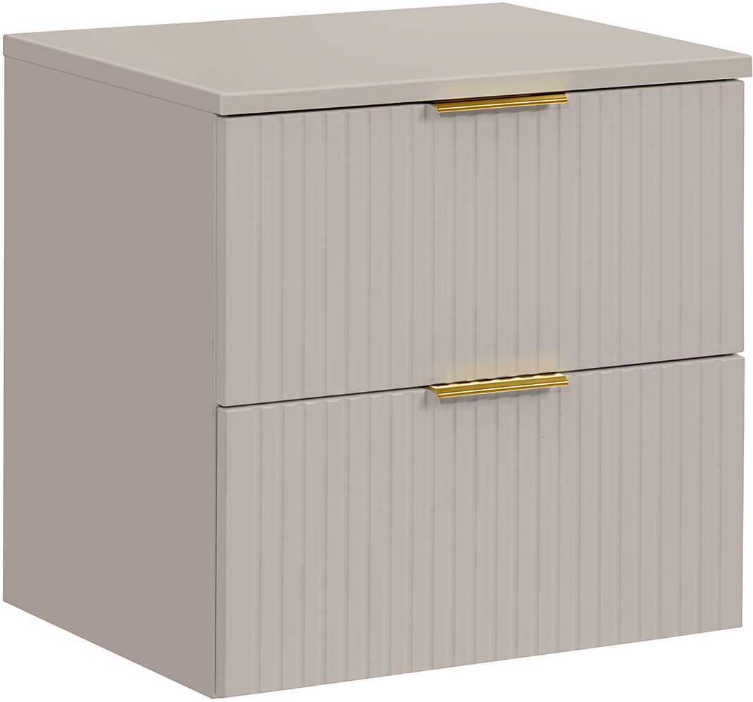 Zestaw Comad Adel Cashmere szafka z blatem 60 cm podumywalkowa wisząca kaszmir SET-ADC B CASHMERE 60CM - Wysyłka w 24h