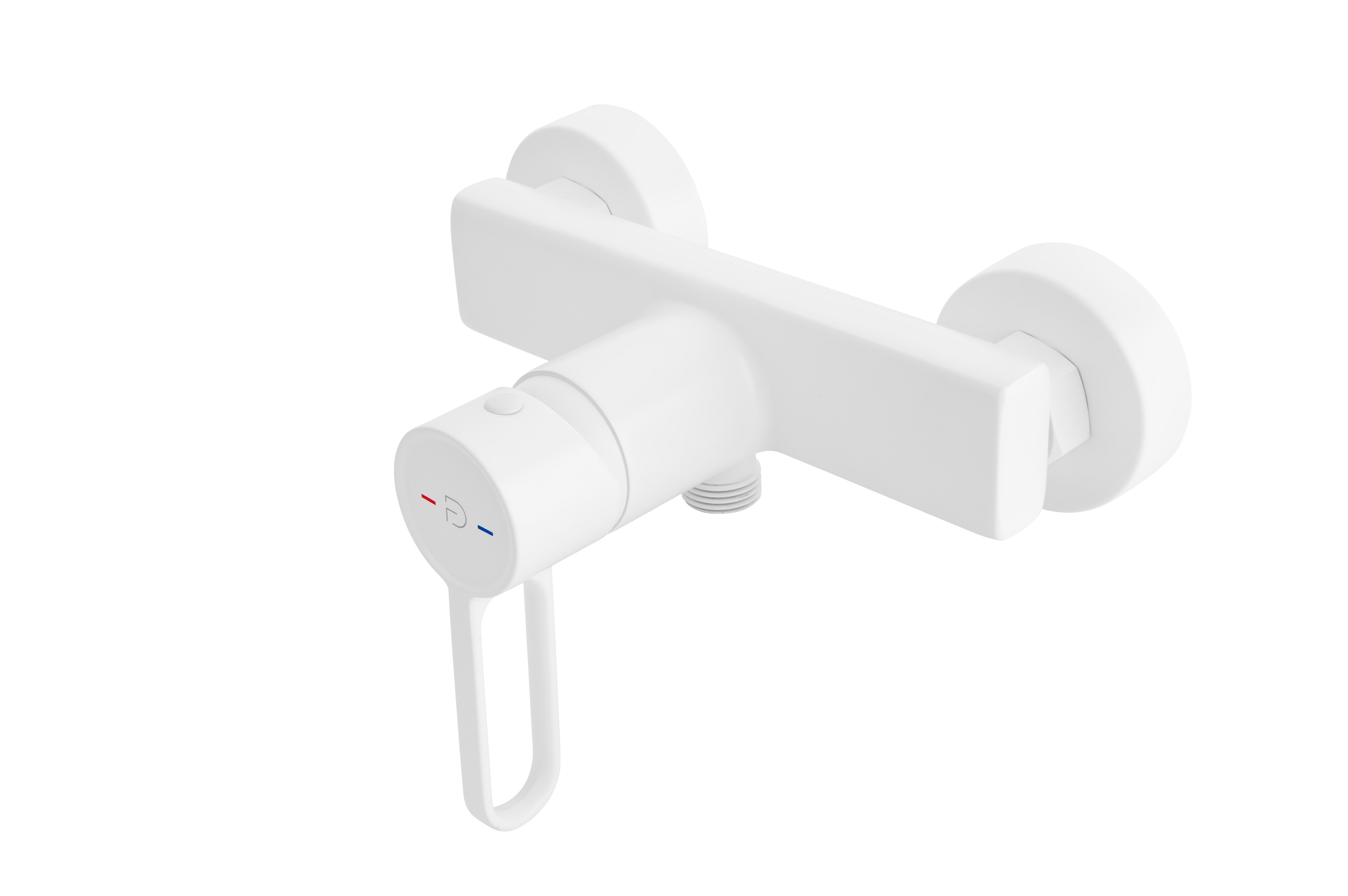 FDesign Zaffiro bateria prysznicowa ścienna biała FD1-ZFR-7-33