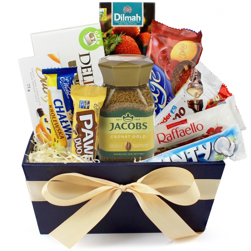 Kosz delikatesowy Słodki Upominek