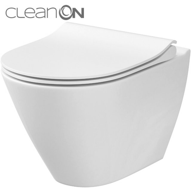CERSANIT Miska WC podwieszana CITY OVAL NEW bez deski K35-025
