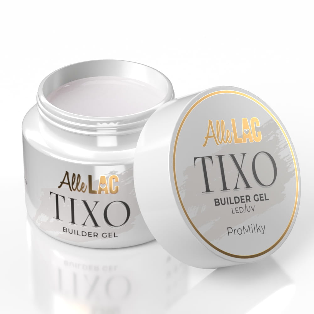 Żel budujący z tiksotropią AlleLac Tixo Builder Gel ProMilky 45g