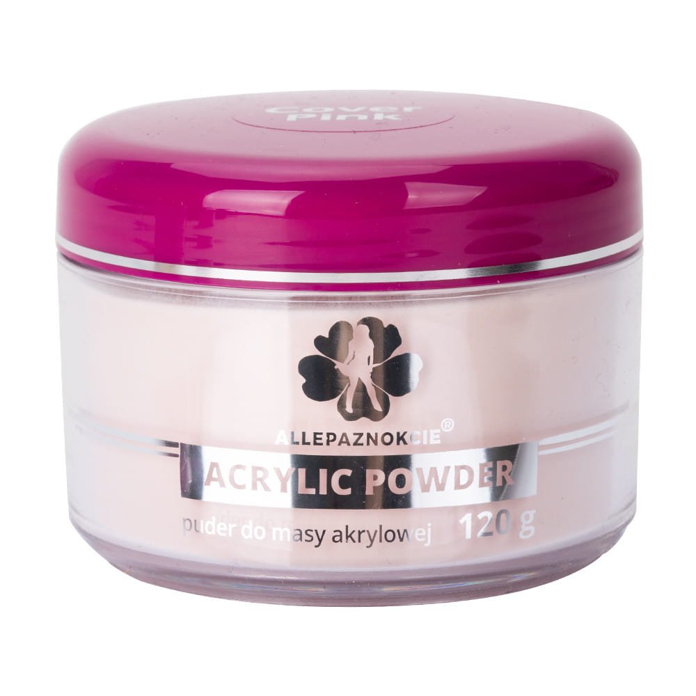 Puder akrylowy do paznokci Allepaznokcie Cover Pink 120 g Nr 7