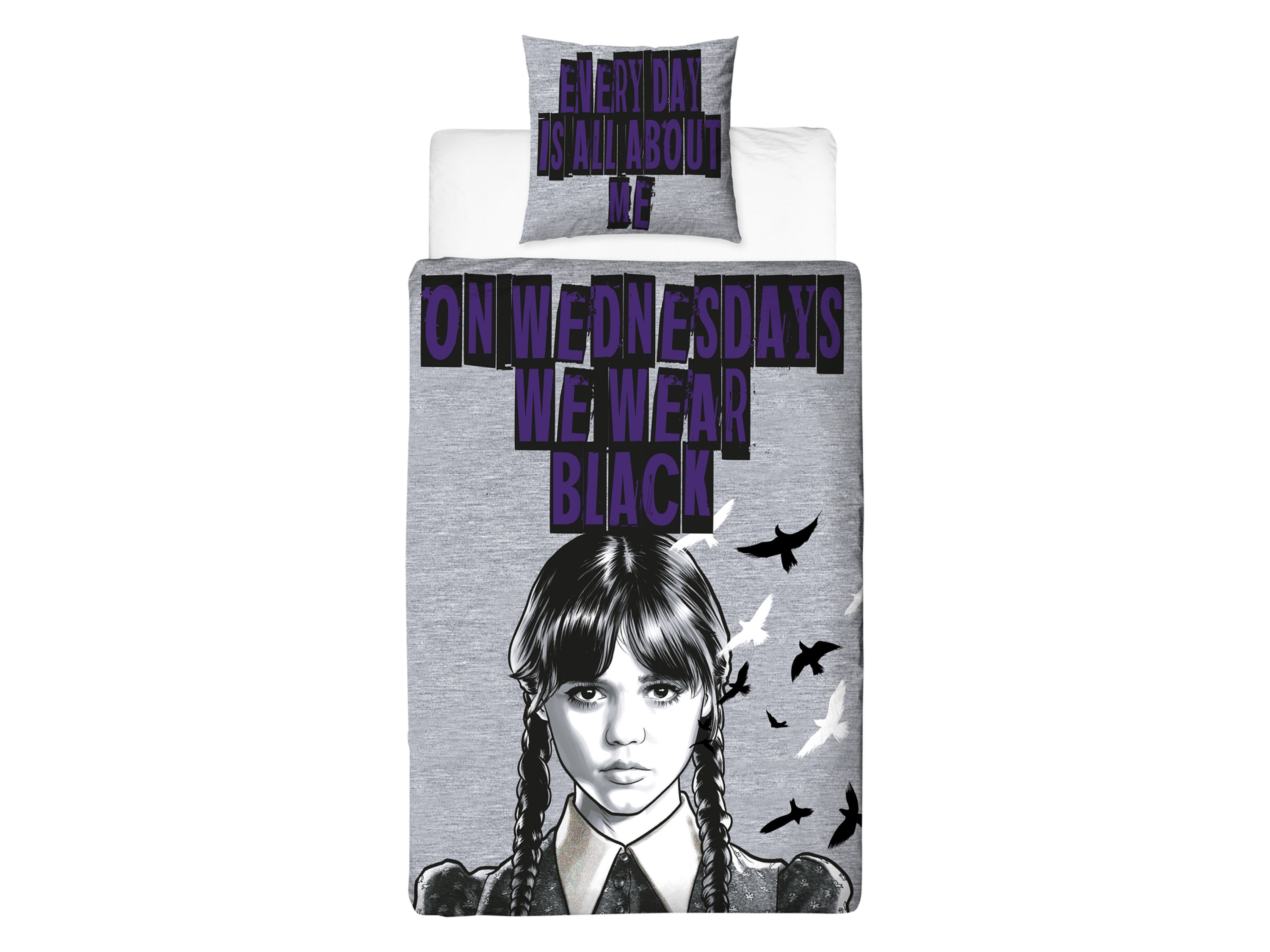 Pościel Wednesday, 140 x 200 cm W paski