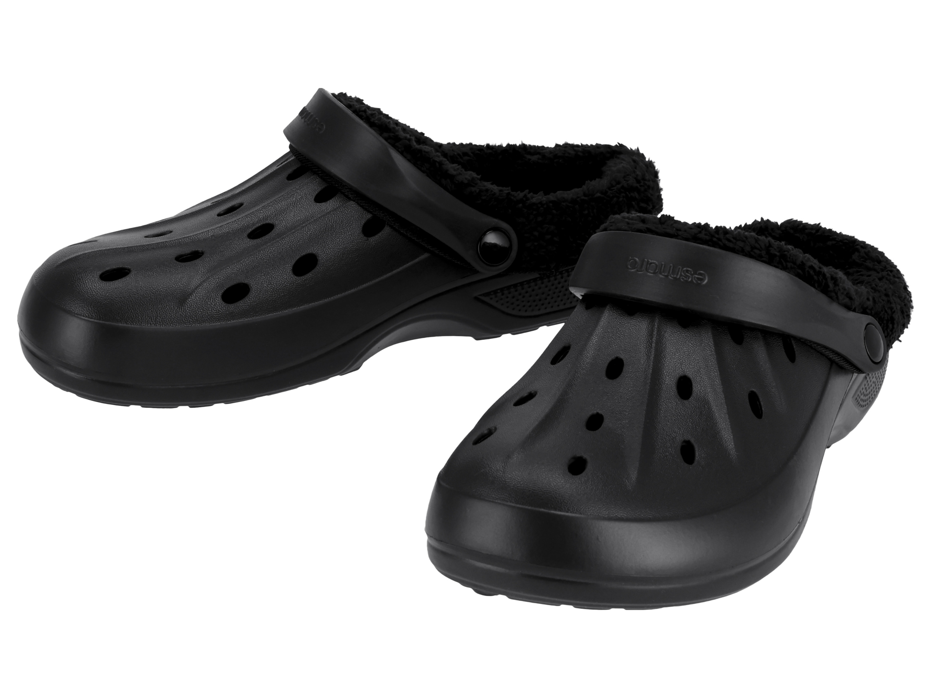 esmara Chodaki męskie, ocieplane Czarny, 44