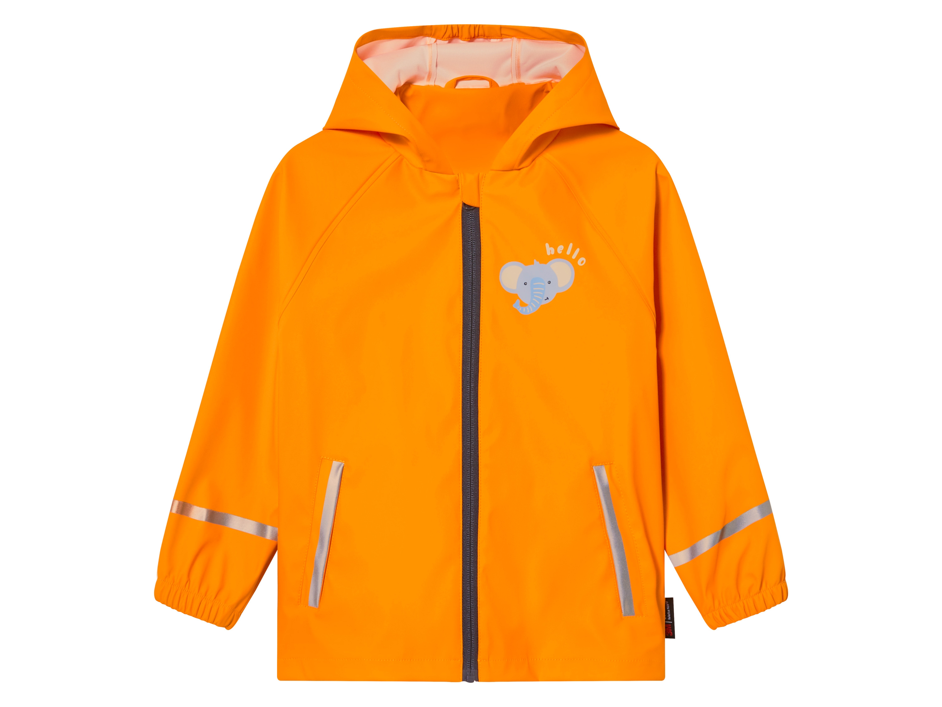 lupilu Kurtka przeciwdeszczowa dziecięca Żółty, 110/116