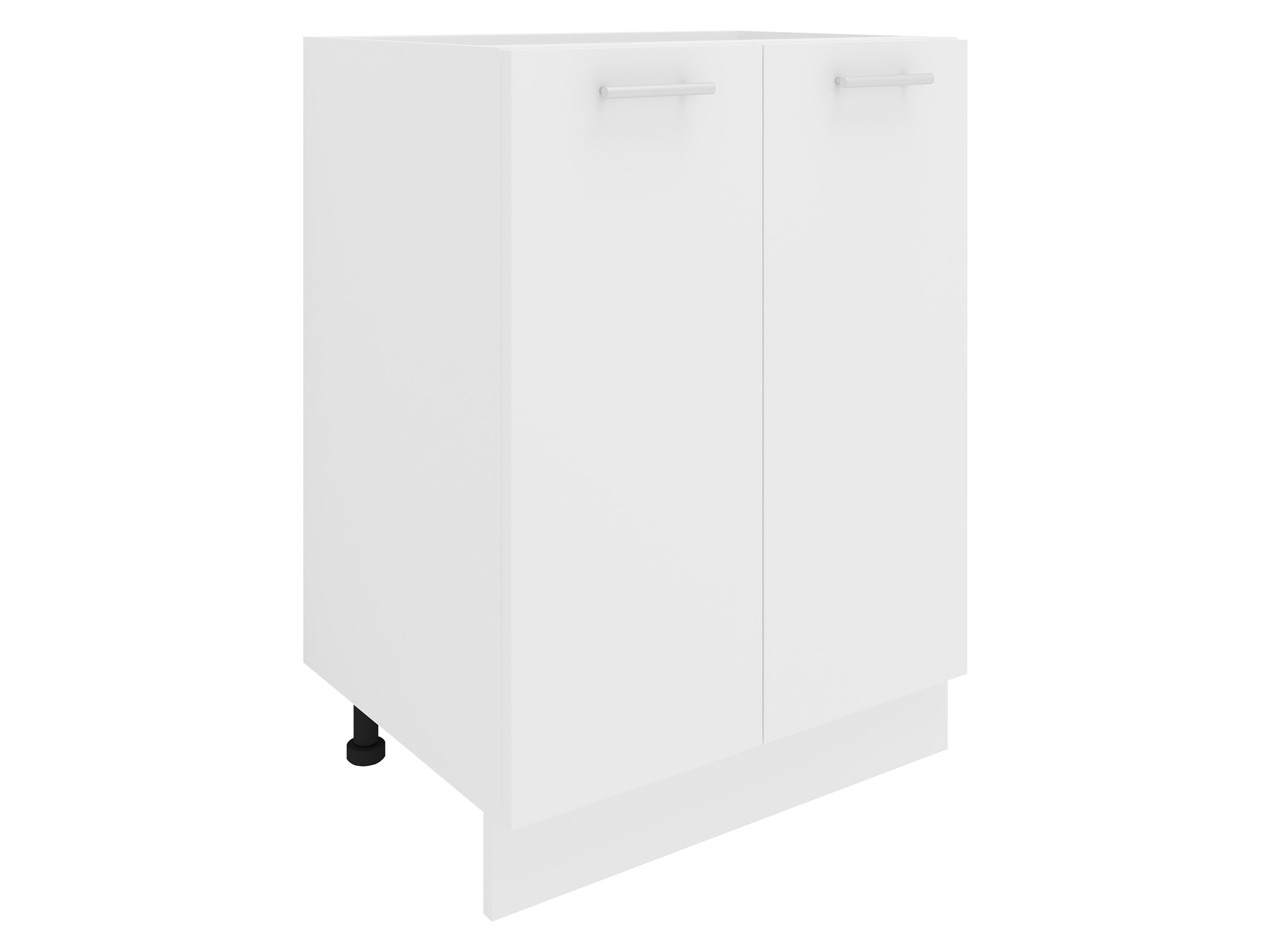 VCM Szafka dolna Esilo Szafka kuchenna, Biały/ biały, 2 fronty/ 60 cm