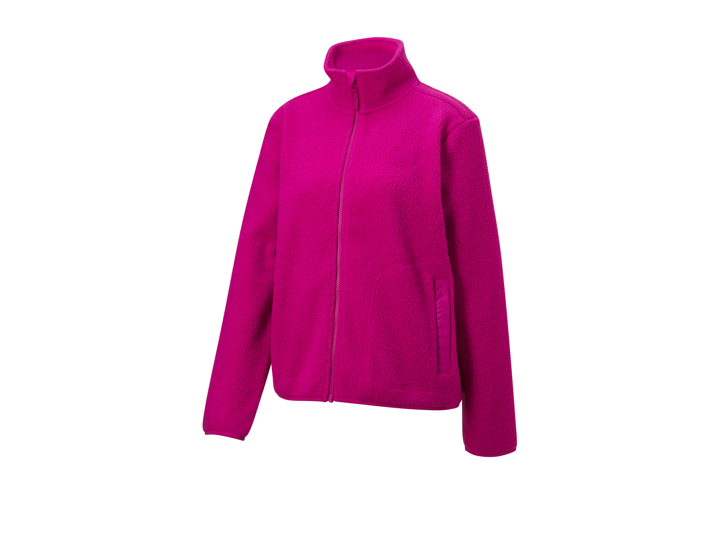 Crivit Bluza sherpa damska Fioletowy, S36/38
