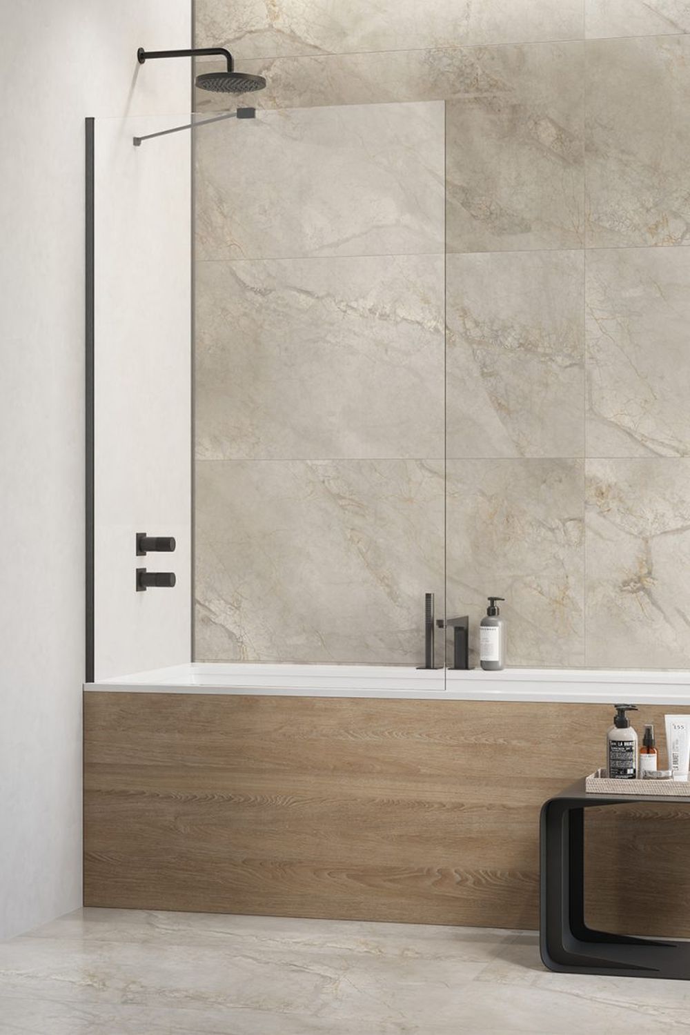 Darmowa Dostawa - Parawan nawannowy jednoczęściowy Radaway Modo New Brushed Gunmetal PNJ II 100060809201